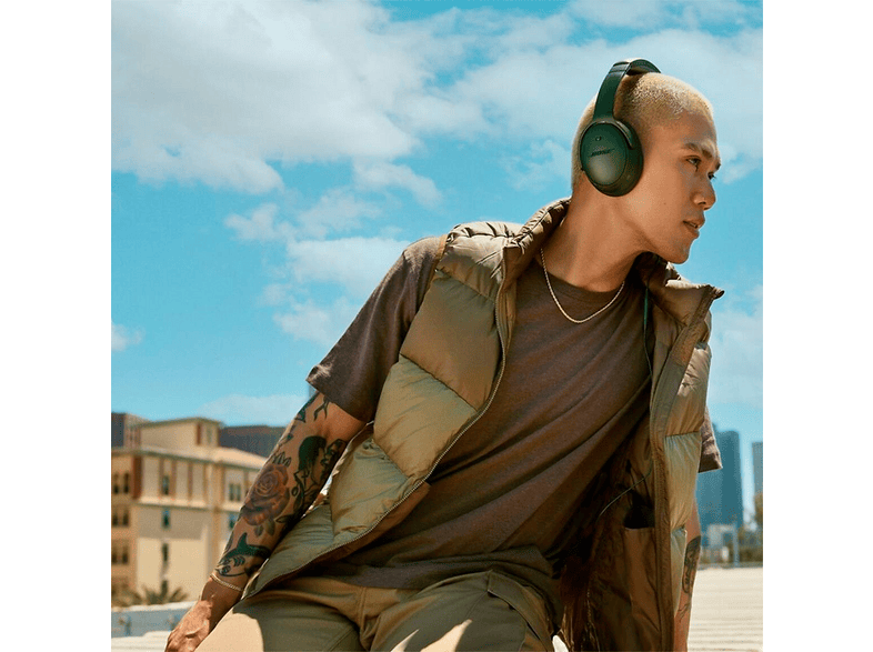 BOSE QuietComfort | Bluetooth Kopfhörer (Over-ear, Zypressen-Grün
