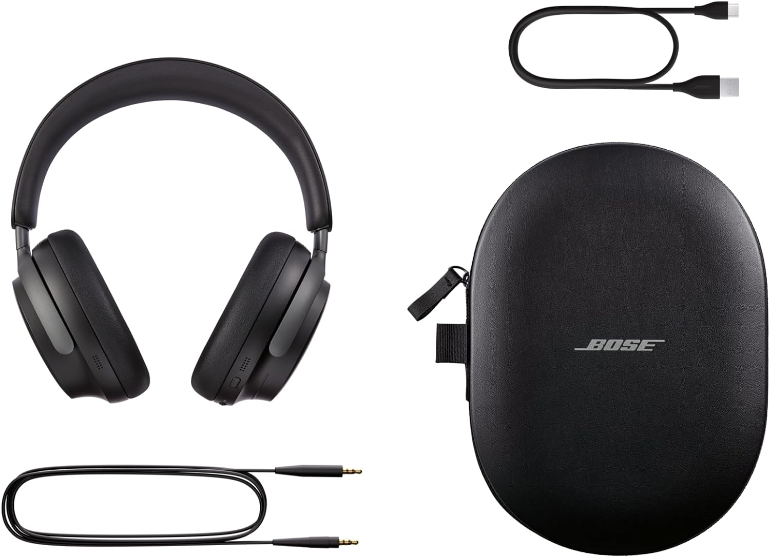BOSE QuietComfort Ultra, Over-ear Bluetooth Kopfhörer Bluetooth