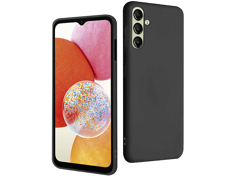 ISY Isc-0147, Cover per Galaxy A14 4G,Nero
