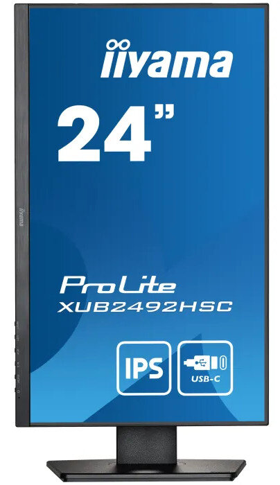 Monitor IIYAMA ProLite XUB2492HSC-B5 24 IPS LED 4ms 75hz Pivot USB-C