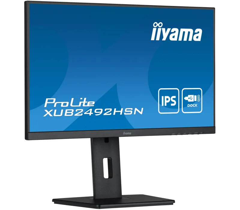 Monitor IIYAMA ProLite XUB2492HSN-B5 24 IPS LED 4ms 75hz Pivot USB-C PD/LAN
