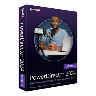 CyberLink PowerDirector 2024 Ultimate - PC - Tedesco