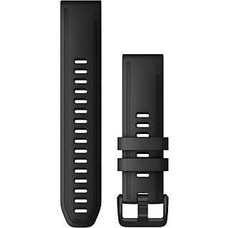 GARMIN Siliconen band 20 mm zwart/zwart