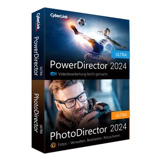 CyberLink PowerDirector 2024 Ultra & PhotoDirector 2024 Ultra - PC - Allemand