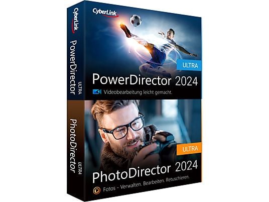 CyberLink PowerDirector 2024 Ultra & PhotoDirector 2024 Ultra - PC - Tedesco