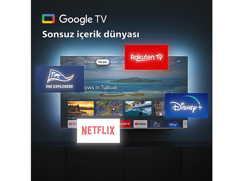 PHILIPS 55OLED908/12 55 inç 139 Ekran Uydu Alıcılı Smart 4K UHD Ambilight OLED TV_11