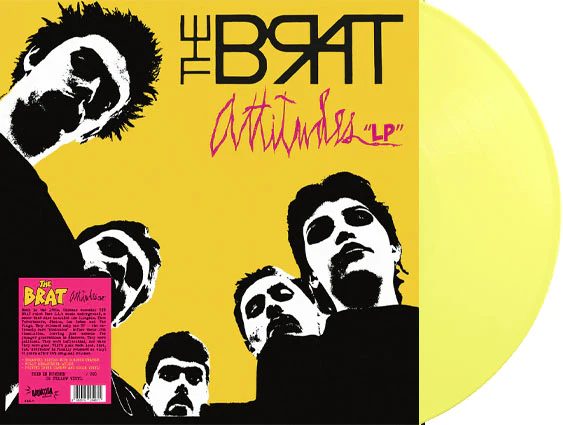 The Brat - Attitudes 'LP' (Yellow Vinyl) (Vinyl LP (nagylemez))