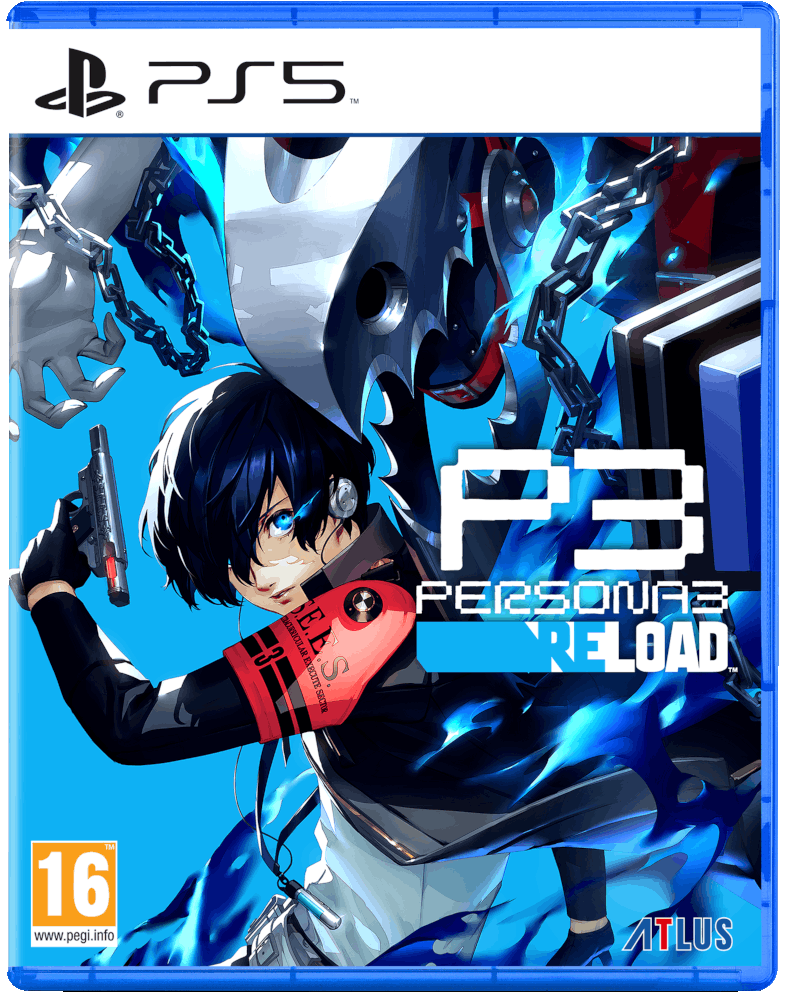 Een PS5-gamebox met anime-artwork van een personage met een wapen.