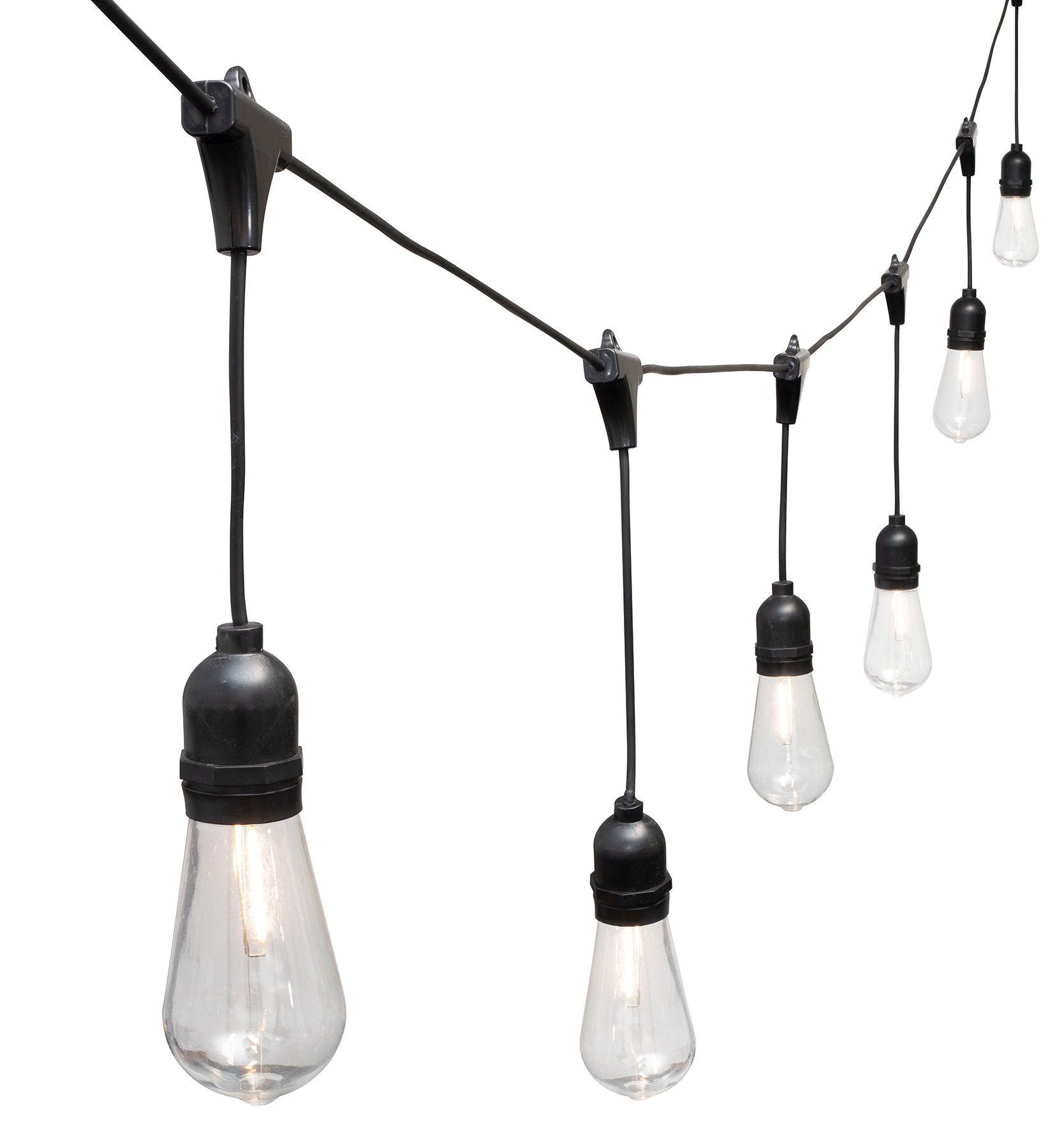 CHRISTMAS LIGHTING LPL 10 PAPAYA kül- és beltéri kivitel sorolható party fényfüzér, Filament LED "papaya" búrákkal