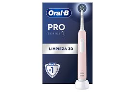 Oral-B Pro 3 3900 Cepillo de dientes eléctrico, paquete doble, con 3 modos  de cepillado y control visual de presión de 360° para el cuidado dental.  Diseñado por Braun, blanco/negro : 