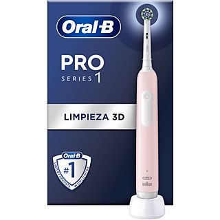 Cepillo eléctrico - Oral-B Pro Series 1, 3 Modos, Tecnología 3D, Diseñado Por Braun, Rosa