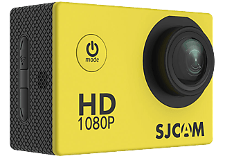 SJCAM SJ4000 FullHD felbontású, 170° látószögű, 2" kijelzős sportkamera, sárga (SJ4000 Y)