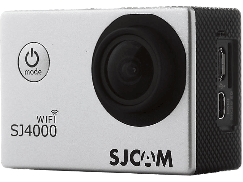 SJCAM SJ4000 WIFI FullHD felbontású, 170° látószögű, 2" kijelzős sportkamera, ezüst (SJ4000 S)