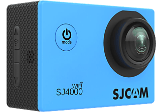 SJCAM SJ4000 WIFI FullHD felbontású, 170° látószögű, 2" kijelzős sportkamera, kék (SJ4000 WIFI BL)