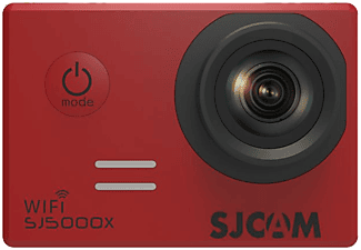 SJCAM SJ5000 Sportkamera 1440p felbontással, 12MP fotómód, Gyro mód, 2" kijelzővel, piros (SJ5000 X R)