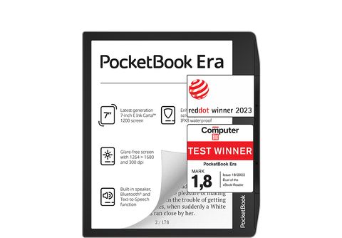 eBook  PocketBook Era Profesional, 7 E Ink Carta™ 1200, 16 GB, 1GB RAM,  SMARTlight, Altavoz integrado, 300 DPI, Stardust Silver