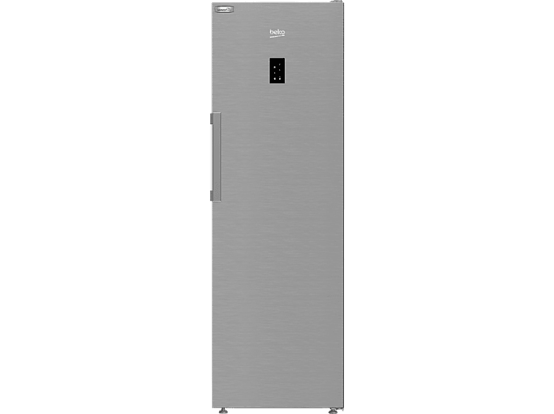 Frigorífico una puerta - Beko B3RMLNE444HXB, No Frost, 186.5 cm, 365 l, HarvestFresh™, Inox