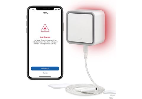 Eve Detector Inteligente de Fugas de Agua con Tecnología Apple HomeKit