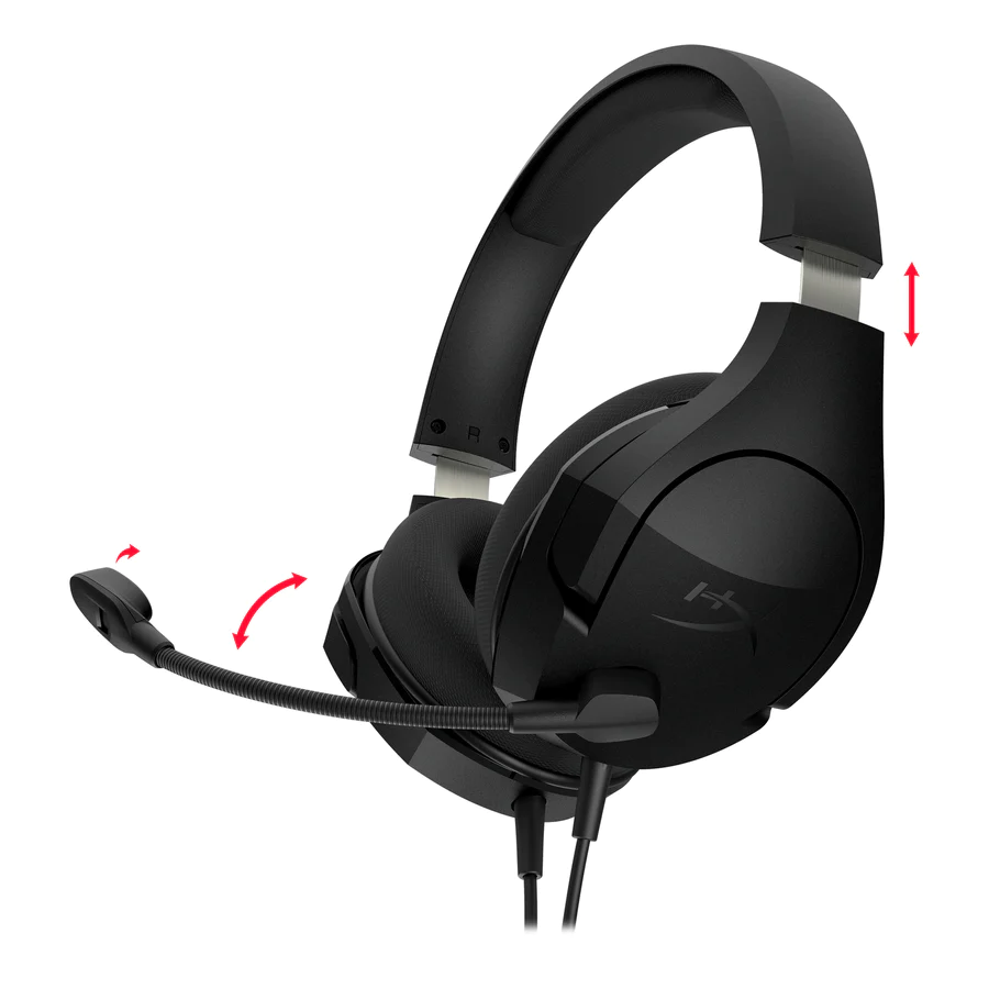 Auriculares gaming - HyperX CLOUD STINGER CORE FOR PC, Con cable, PS4, Xbox One, Nintendo Switch, Negro
