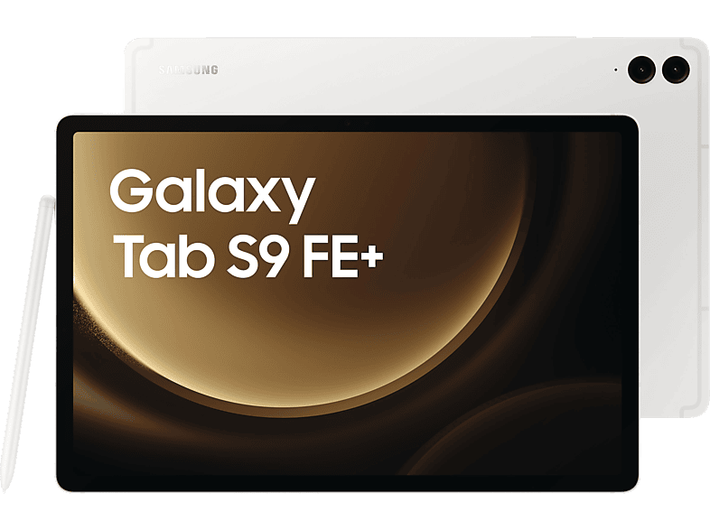 SAMSUNG Galaxy Tab S9 FE+ WiFi, Tablet, 128 GB, 12,4 Zoll, Silver