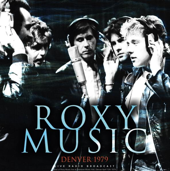 A Roxy Music együttes tagjai a stúdióban. Cím: Roxy Music Denver 1979. Élő rádióadás.