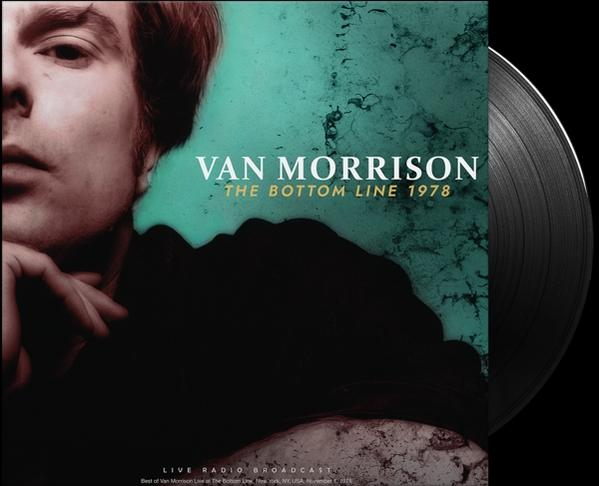 Van Morrison élő rádióadásának bakelit lemezborítója.