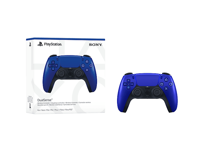 SONY DualSense® Wireless Controller Cobalt Blue für PlayStation 5, MAC, Android, iOS, PC