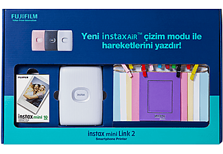 FUJIFILM Mini Link 2 Akıllı Telefon Yazıcısı Bundle Box Beyaz_3