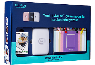 FUJIFILM Mini Link 2 Akıllı Telefon Yazıcısı Bundle Box Beyaz_5