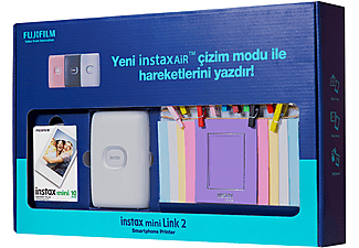 FUJIFILM Mini Link 2 Akıllı Telefon Yazıcısı Bundle Box Beyaz_6