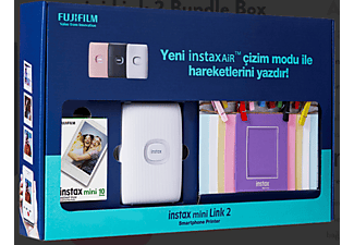 FUJIFILM Mini Link 2 Akıllı Telefon Yazıcısı Bundle Box Beyaz_7