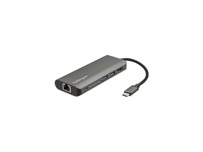 REACONDICIONADO Seminuevo Muy bueno Adaptador - Startech DKT30CSDHPD3, Multipuertos con HDMI, Negro