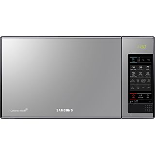 Microondas con grill - Samsung GE83X/XEC, 800W, 6 niveles, Modo Eco, 23 l, Espejo