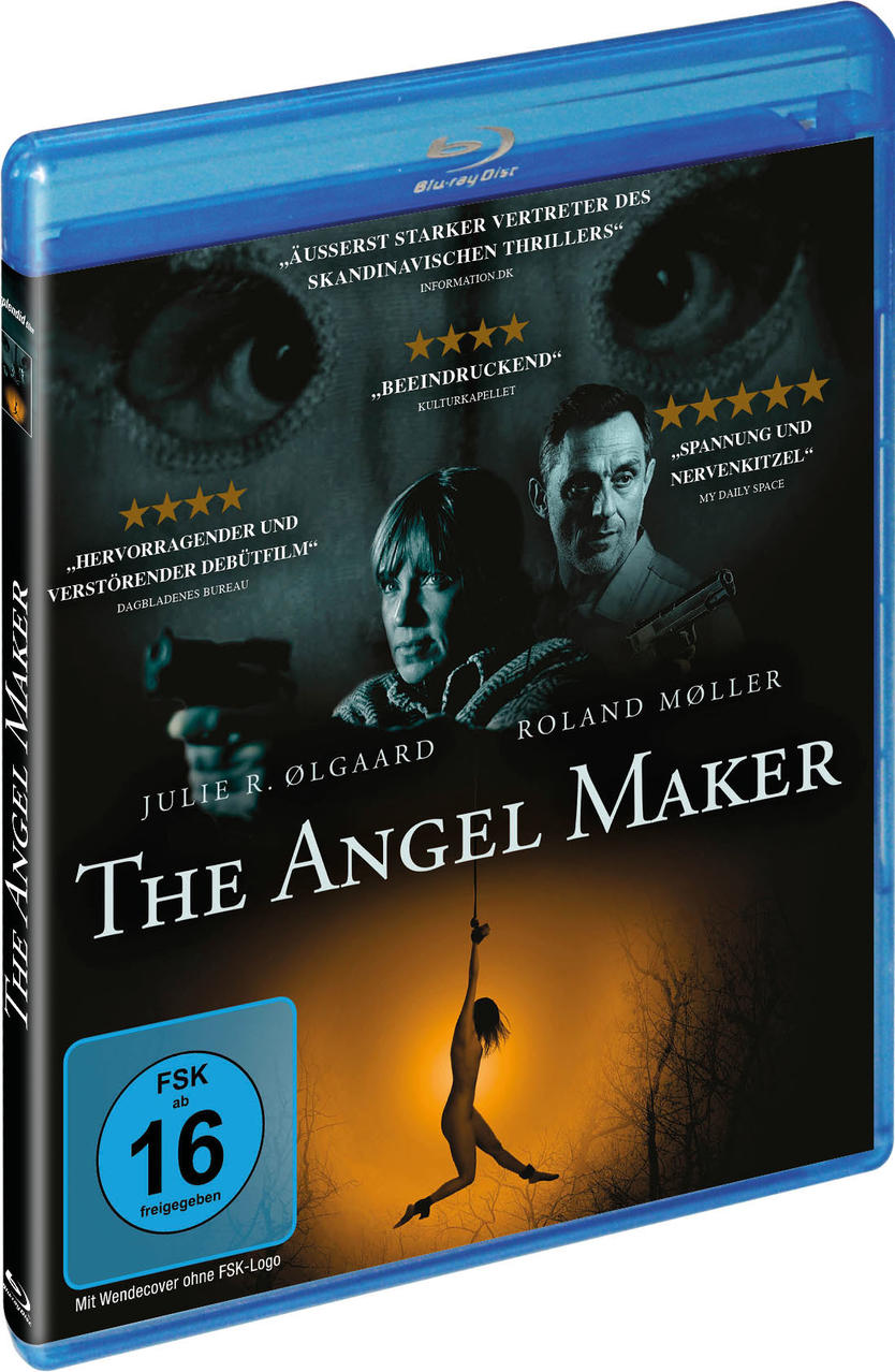 DVD-Cover von 'The Angel Maker'. Enthält Filmtitel und Schauspieler.