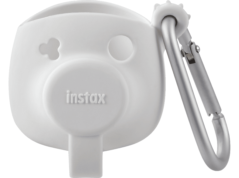 INSTAX FUJIFILM White Milky Kameratasche, Pal Silikon