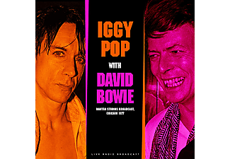 Iggy Pop With David Bowie - Best Of Live At Mantra Studios Broadcast 1977 (Vinyl LP (nagylemez))