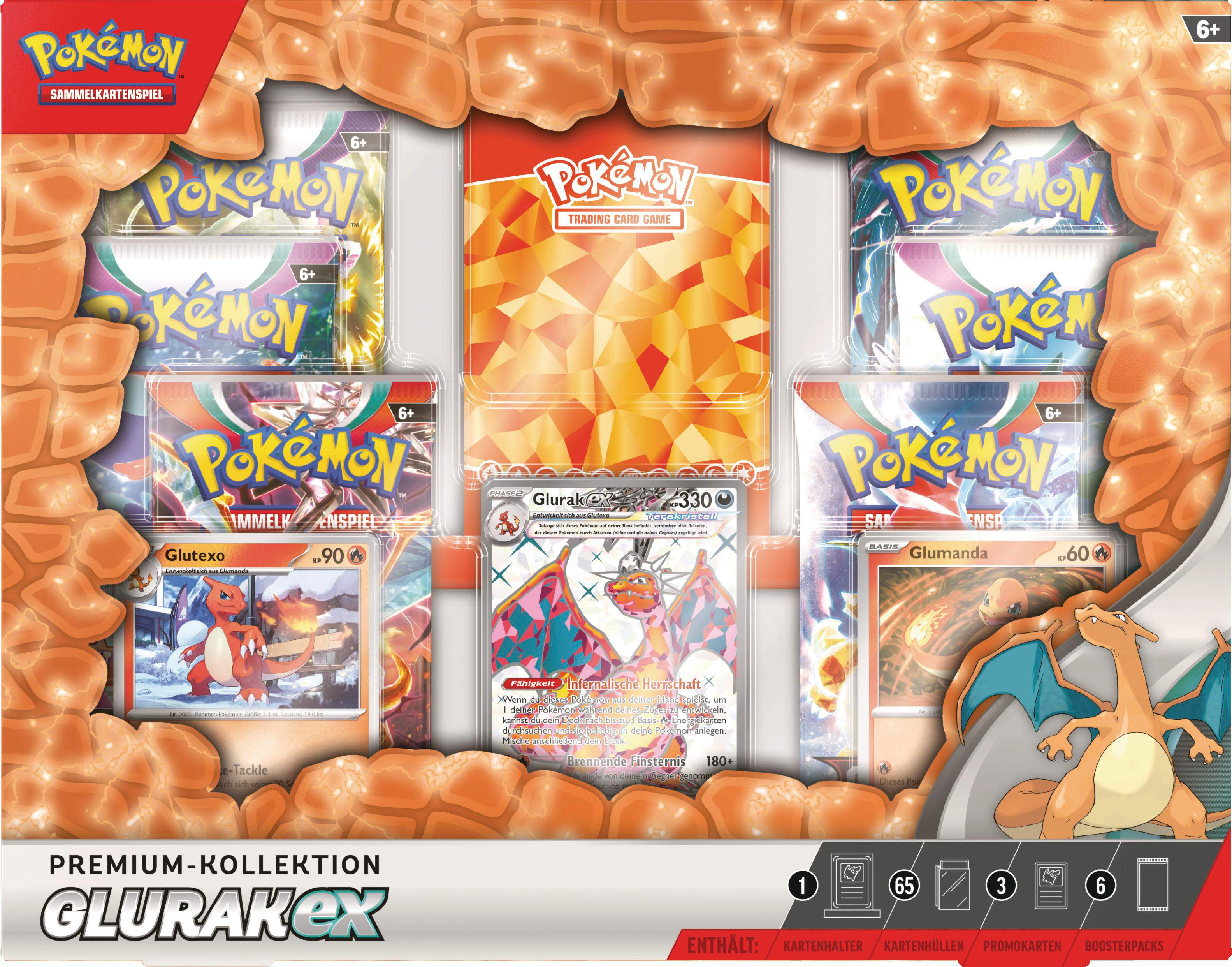 COMPANY Premium Sammelkarten Pokémon EX Collection DE INT. POKEMON THE