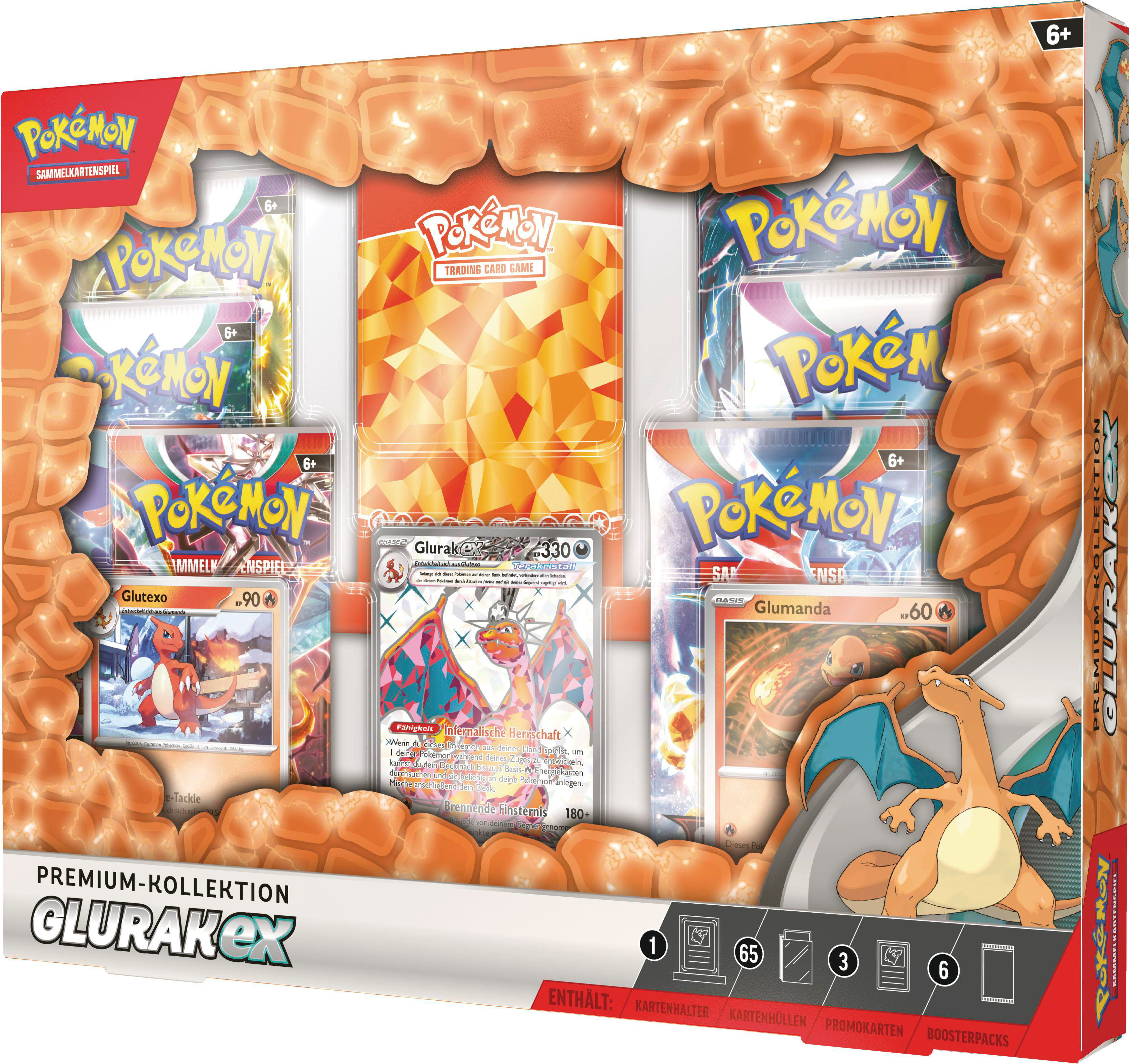 THE POKEMON Pokémon COMPANY DE INT. EX Premium Sammelkarten Collection