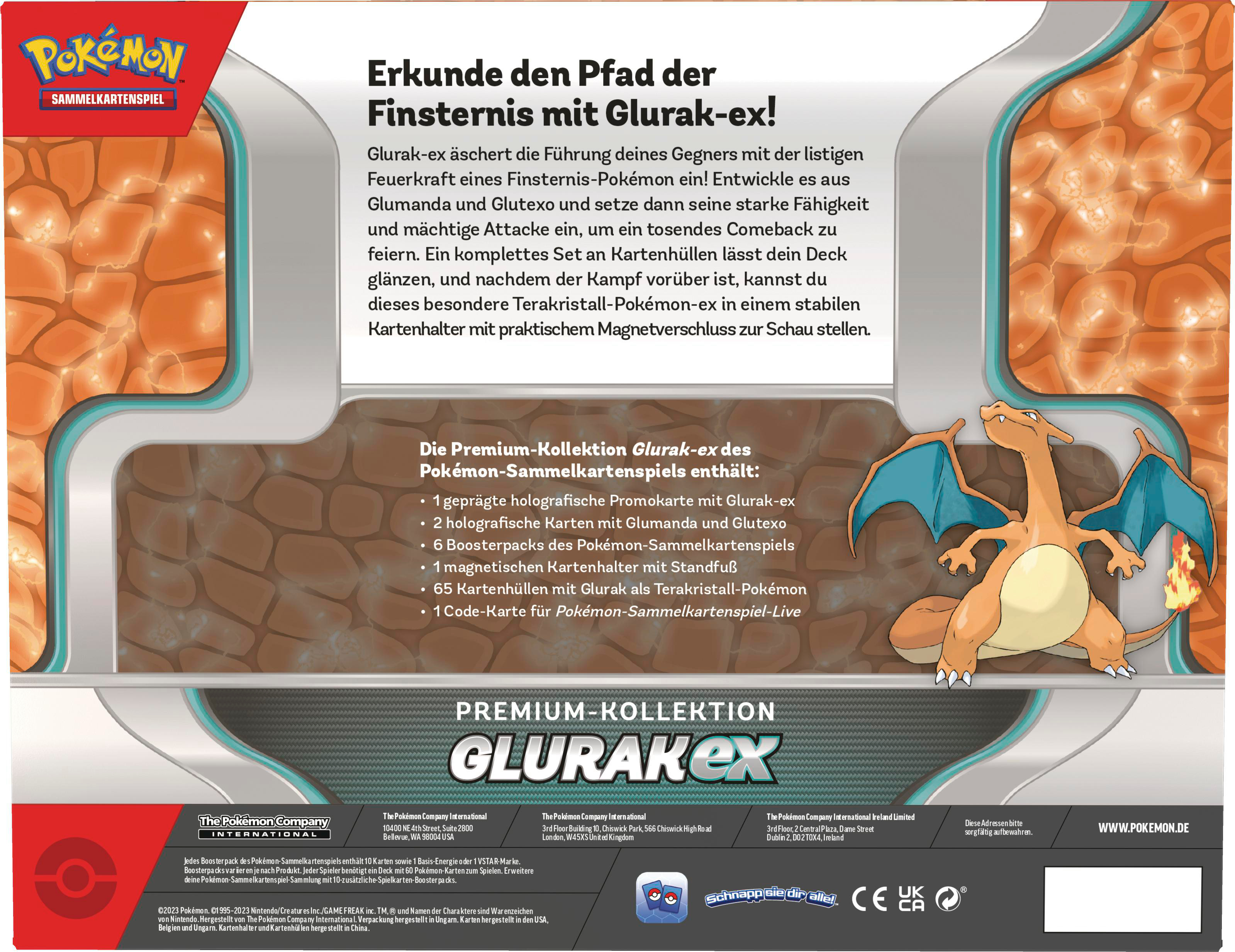 Sammelkarten Pokémon Premium EX DE COMPANY POKEMON INT. THE Collection