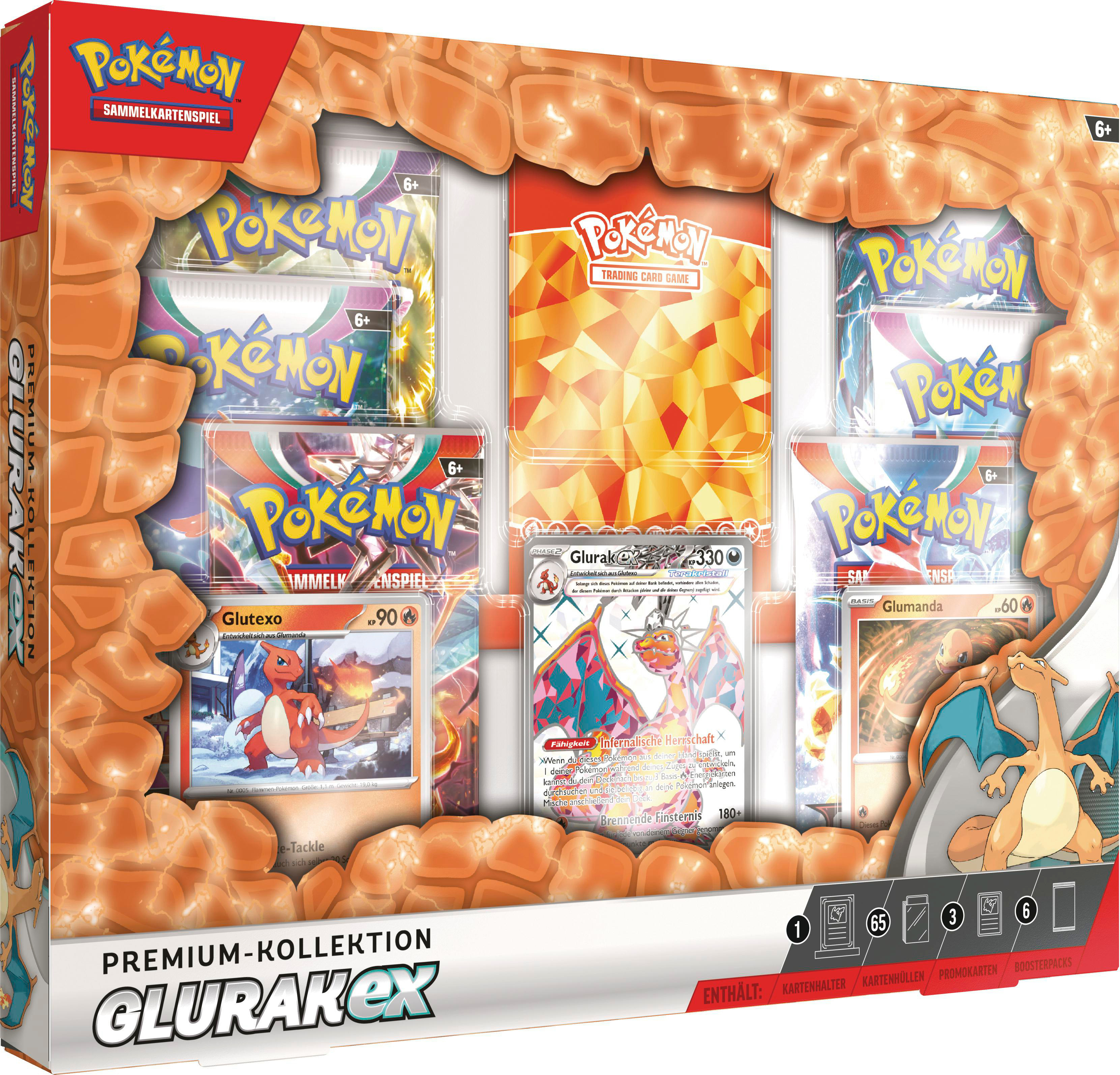 Sammelkarten COMPANY Premium EX POKEMON THE Pokémon DE Collection INT.
