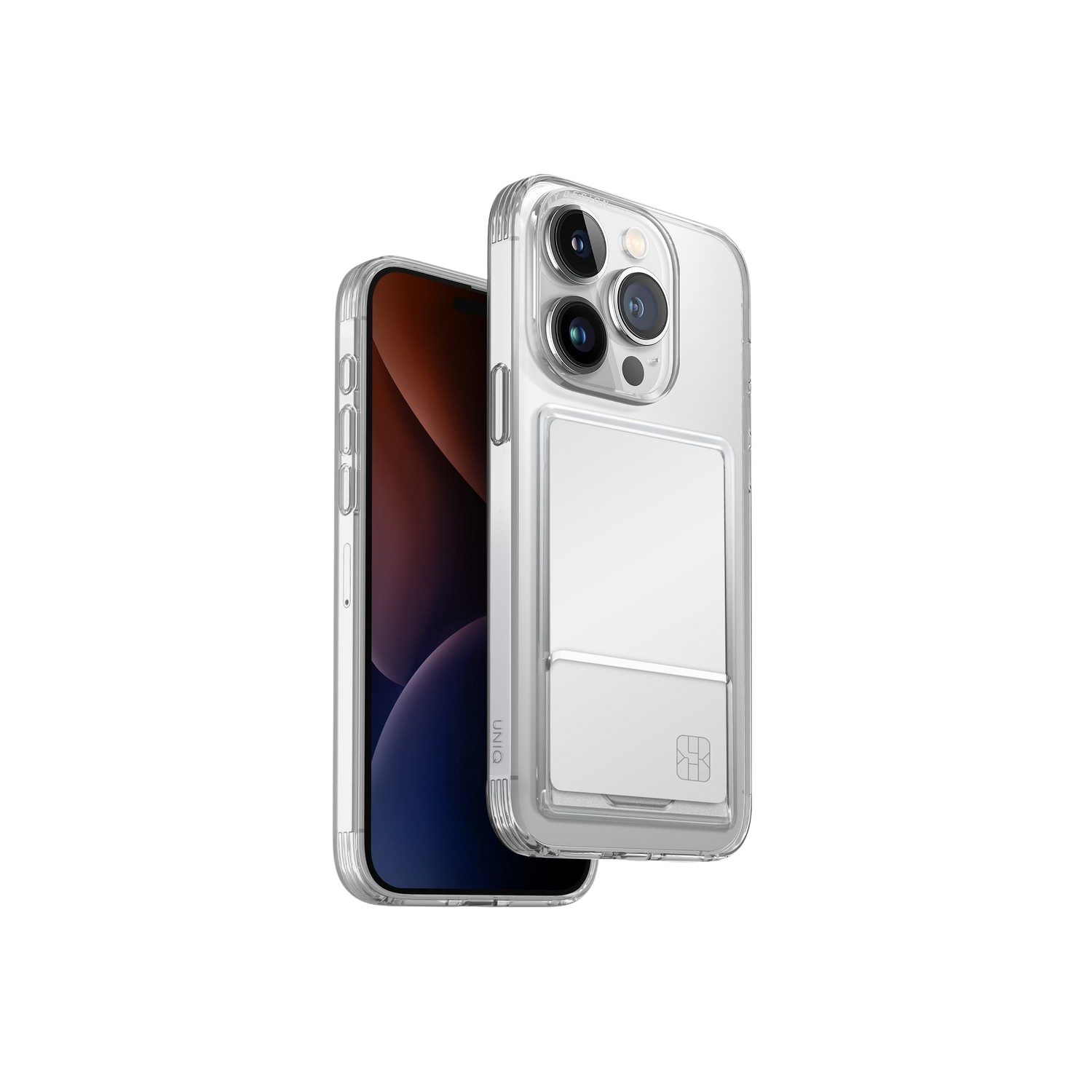 UNIQ Cover Air Fender ID iPhone 15 Pro Transparant (IP61P(2023)-AFIDTRAN)