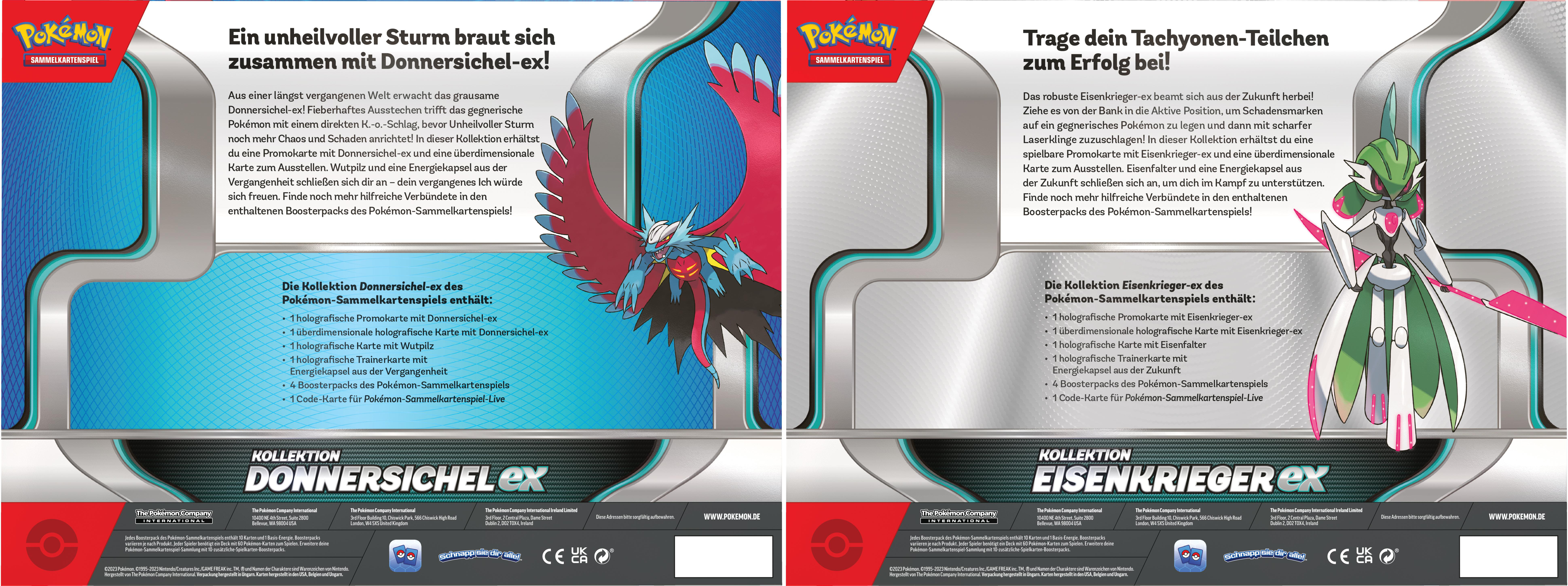 THE POKEMON COMPANY INT. Pokémon November EX Box Sammelkarten