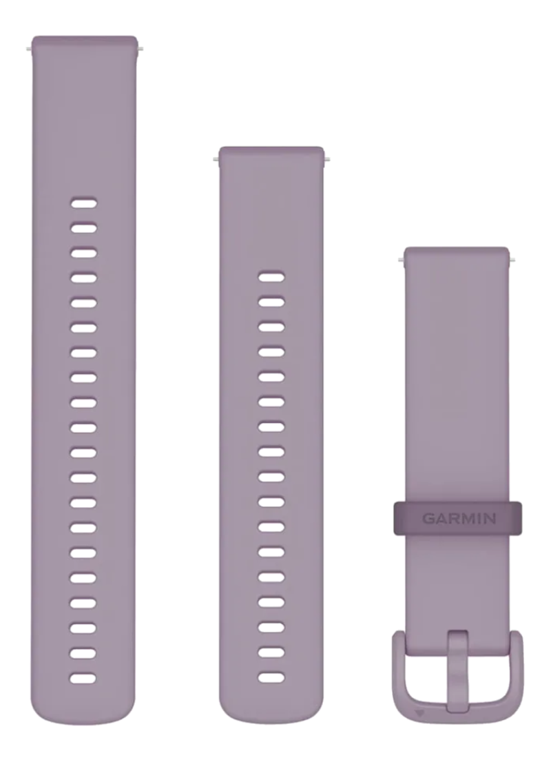 GARMIN Schnellwechsel-Armband 20mm, Silikon, Orchidee/Deep Orchid