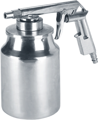 EINHELL ESSP 2005 kompresszorhoz alsótartályos homokszóró pisztoly, 1000ml (4133300)