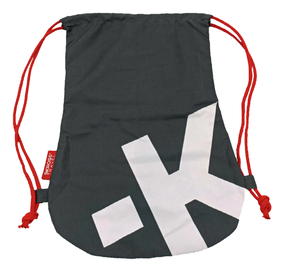 SKROSS Travel Bag - un sac de voyage (Gris/rouge/blanc)