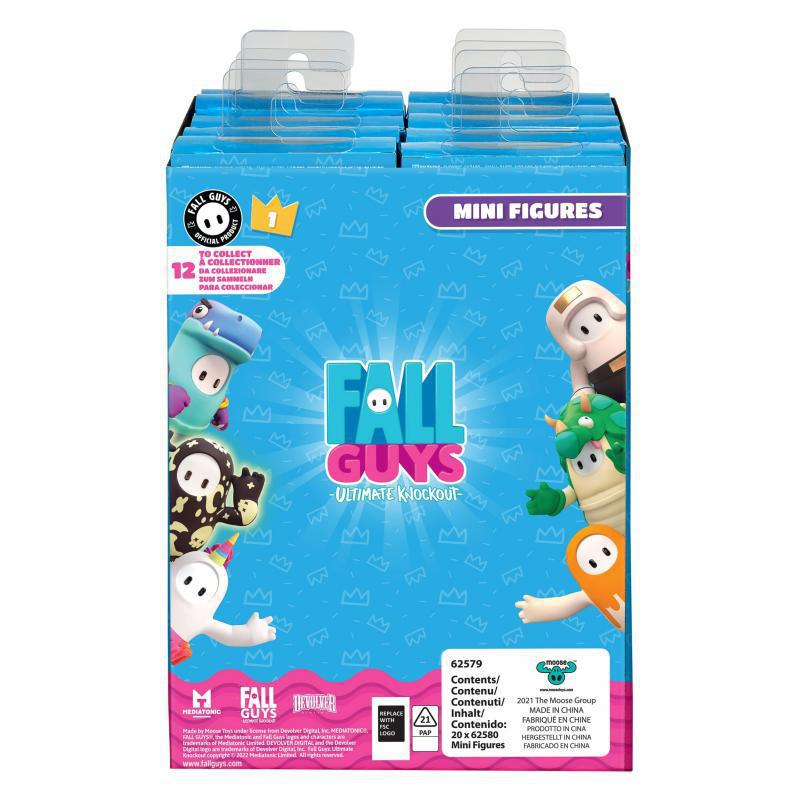 MOOSE FALL GUYS FIGUREN, 5 cm sortiert Sammelfigur