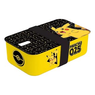 ABYSTYLE Bento Box - Pokémon: Pikachu 025 - Lunch-Box (Gelb/Schwarz/Rot)