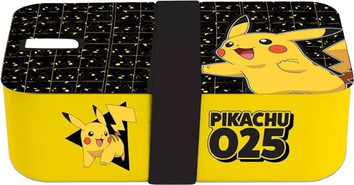 ABYSTYLE Bento Box - Pokémon : Pikachu 025 - Boîte à lunch (Jaune / noir / rouge)