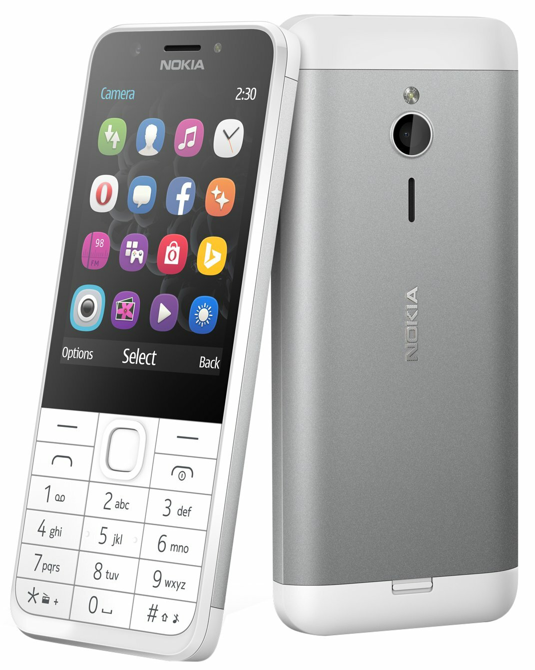 Telefon komórkowy NOKIA 230 Dual SIM Biały