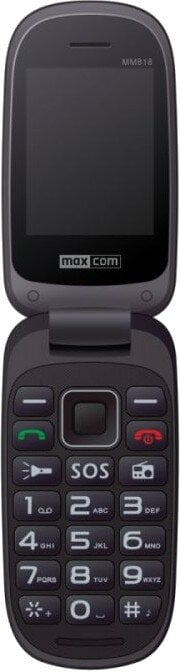 Telefon komórkowy MAXCOM Comfort MM818 Czarno-niebieski